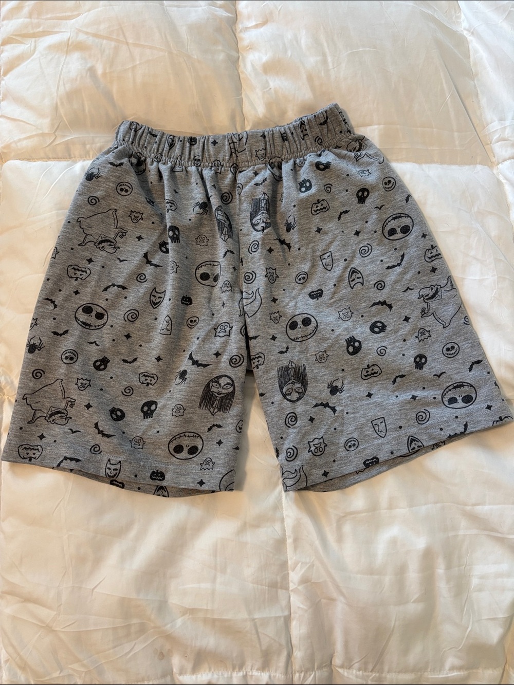 Nightmare Before Christmas Boys sleep shorts Sz L 10/12